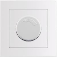 Entac Arnold Recessed wall switch dimmer max.200W White
