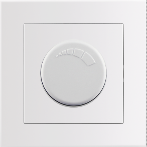 Entac Arnold Recessed wall switch dimmer max.200W White