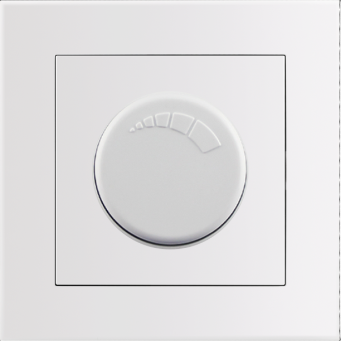 Entac Arnold Recessed wall switch dimmer max.200W White